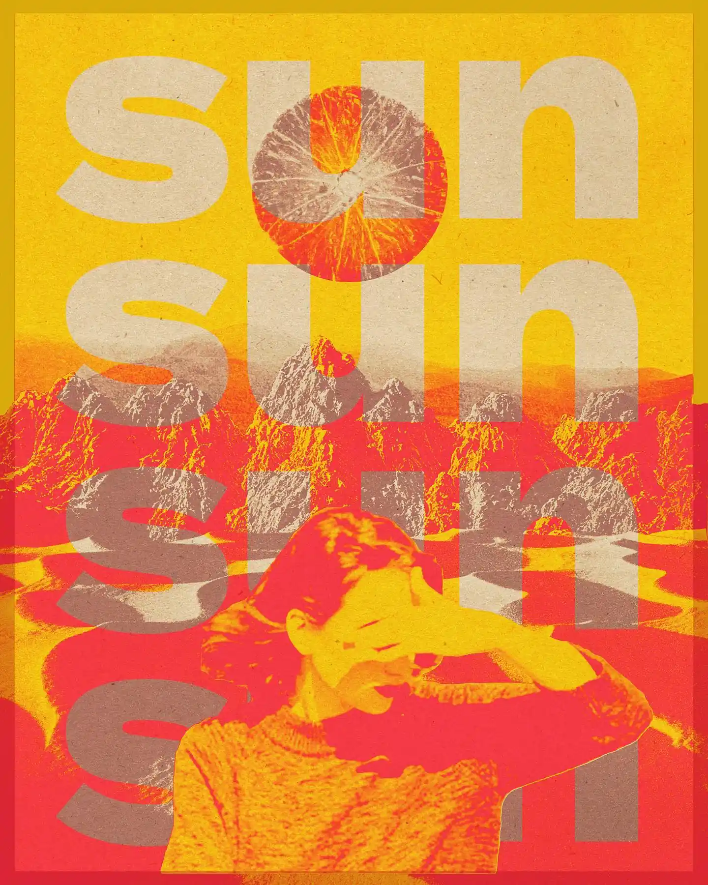 Sun sun sun — Poster by Alberto Ricchi