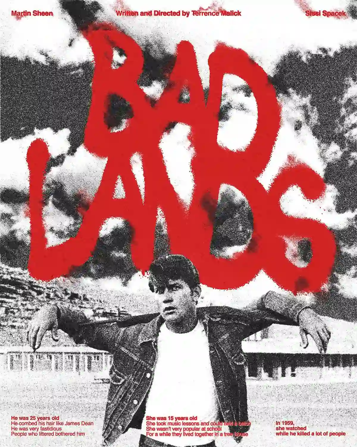Badlands — Poster by Alberto Ricchi