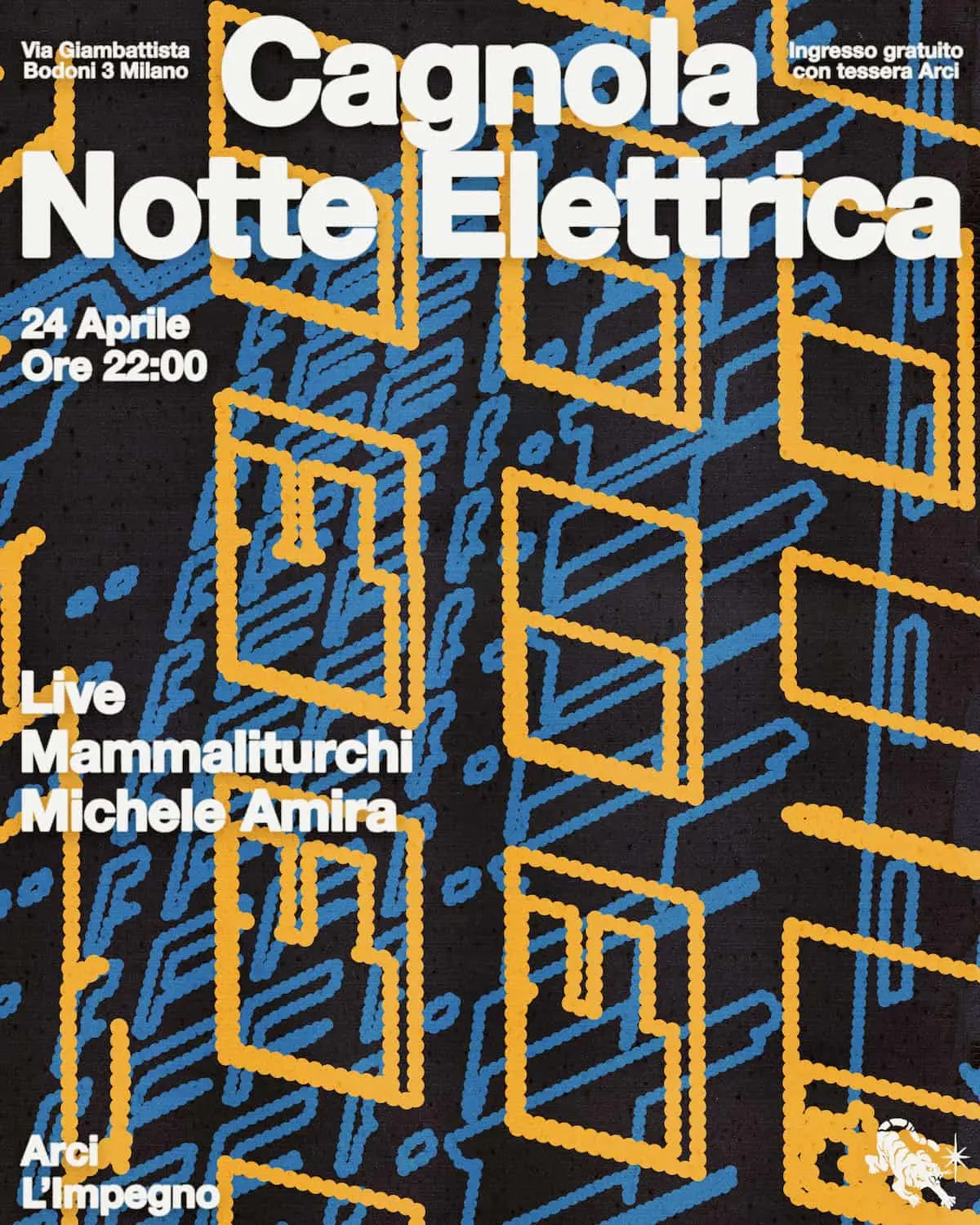 Cagnola Notte Elettrica