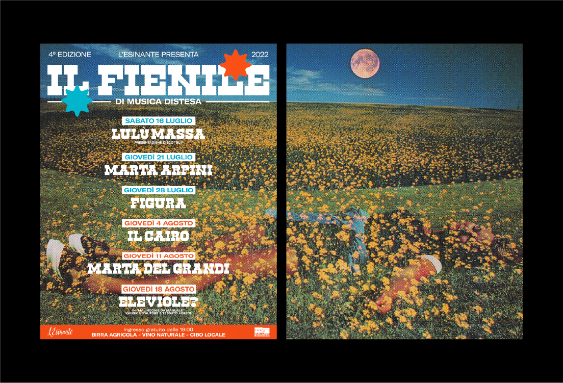 Il Fienile di Musica Distesa — Brand identity by Alberto Ricchi
