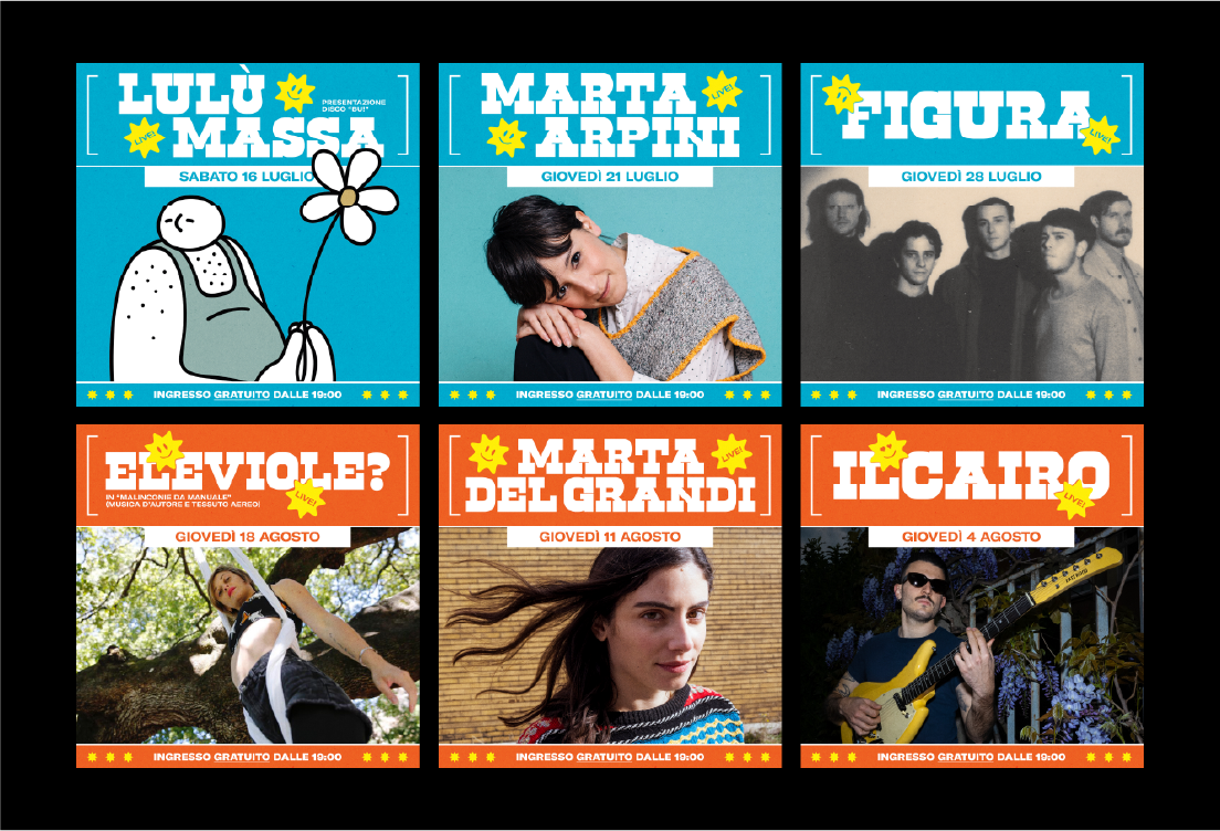 Il Fienile di Musica Distesa — Brand identity by Alberto Ricchi