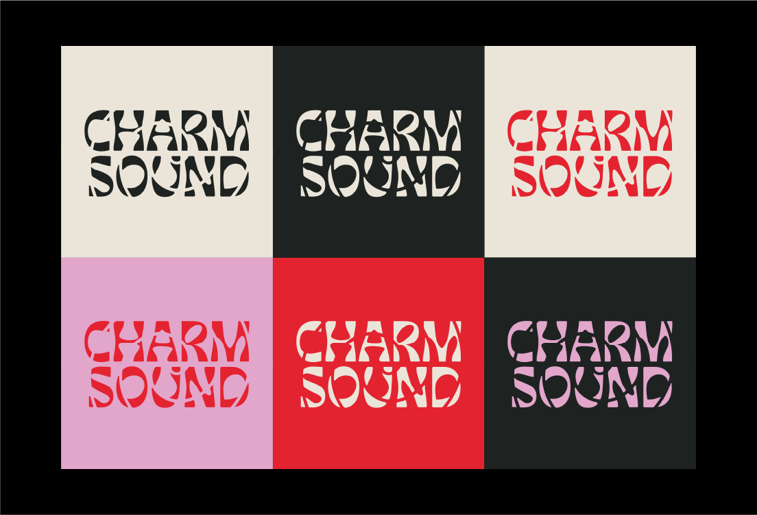 Charm Sound — Brand identity by Alberto Ricchi